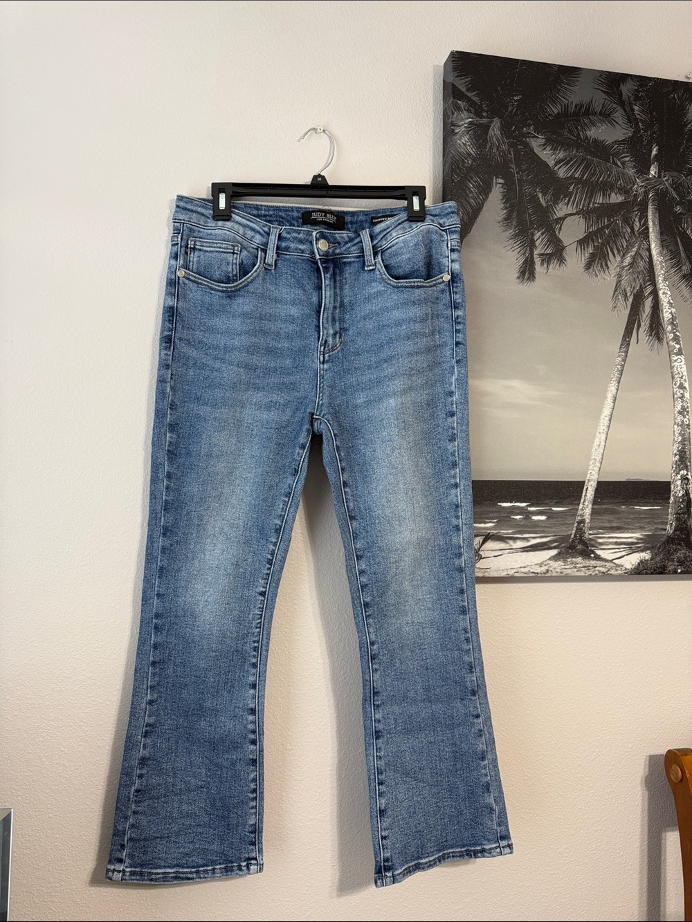 Judy Blue Capri Flare Leg Jeans